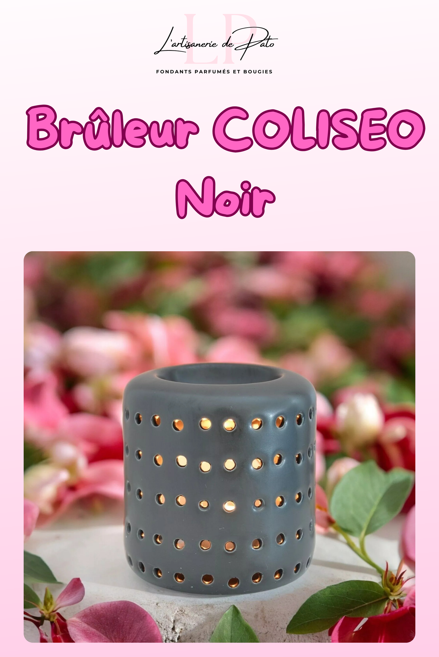 Bruleur Coliseo Noir